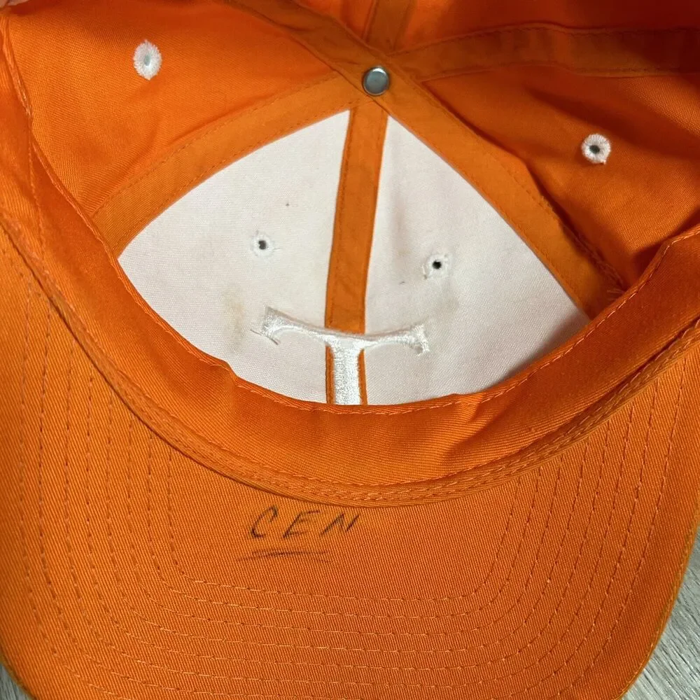 Vintage Tennessee Volunteers Hat Snapback Captivating‎ Headwear Orange Cap